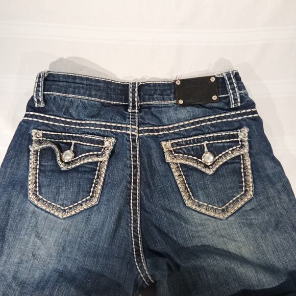 Live Hard women's Bootcut Jeans Excellent Condition Size 2 - Picture 3 of 9